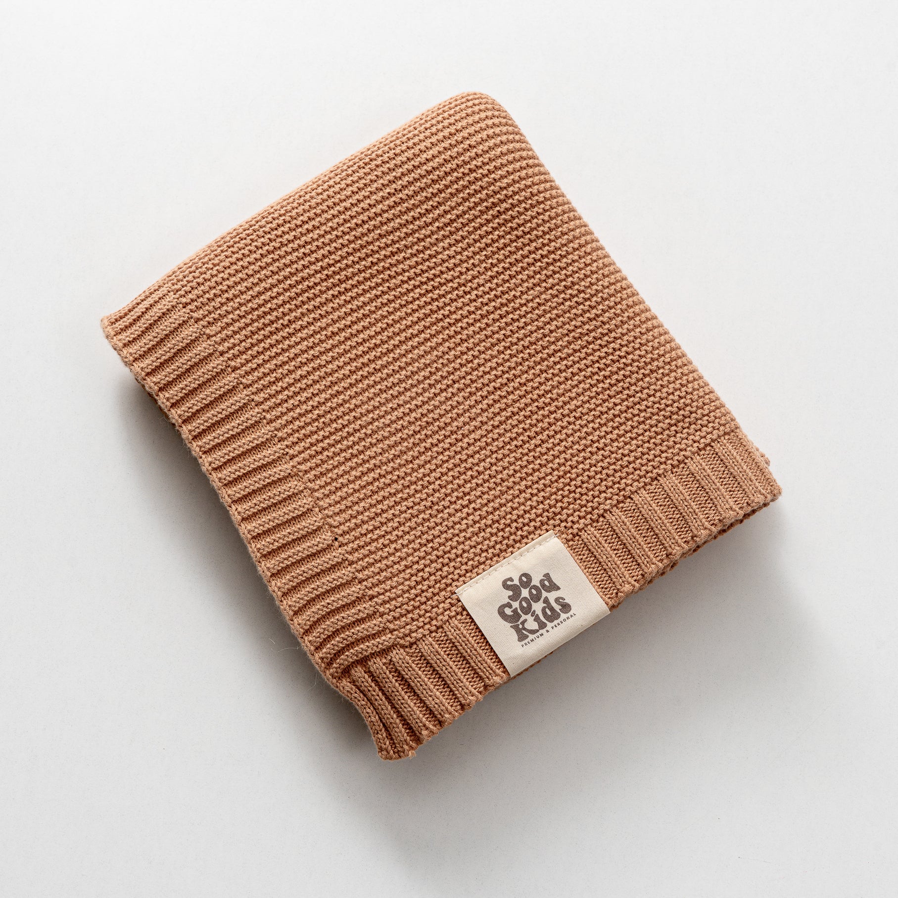 Organic Cotton Knit Baby Blanket