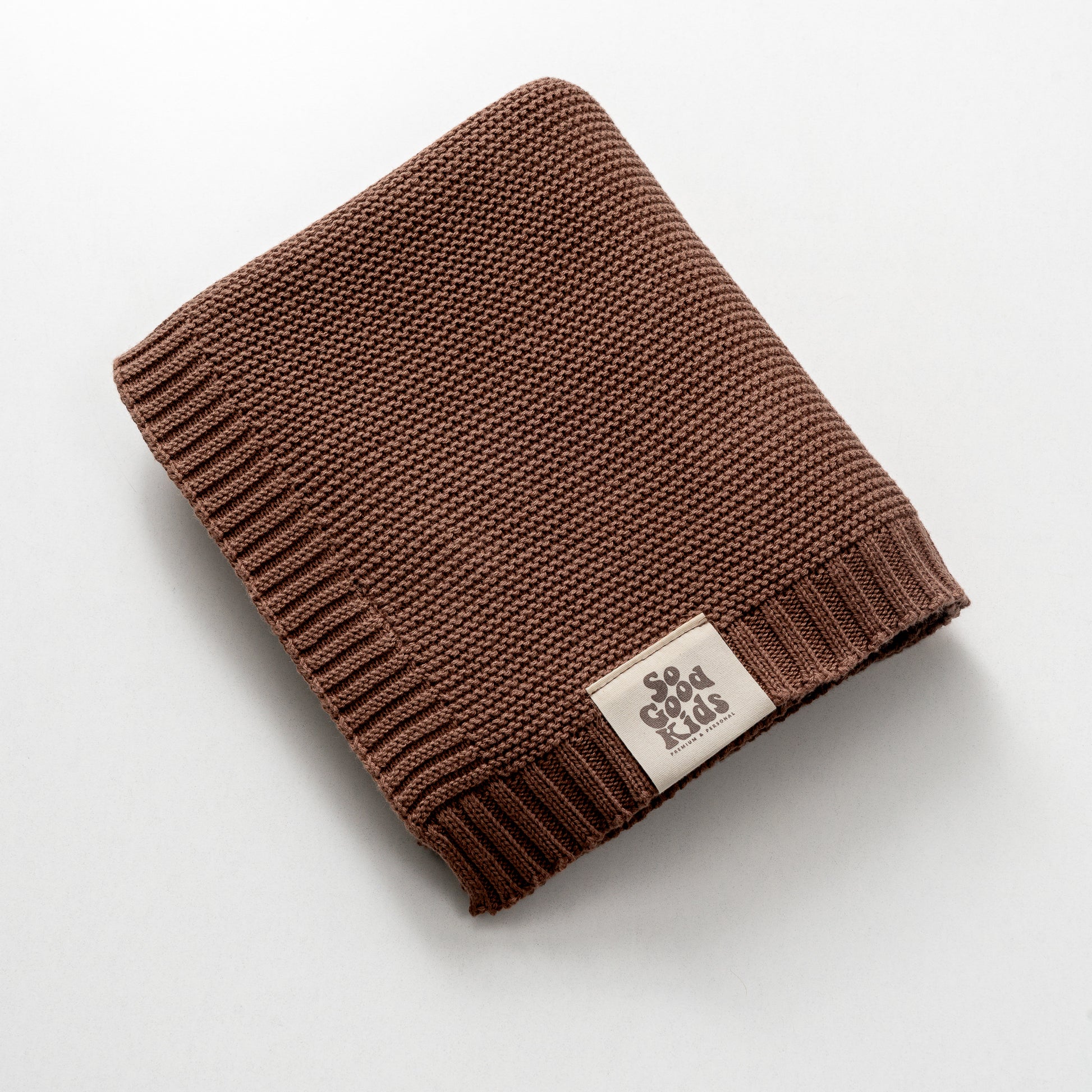 Organic Cotton Knit Baby Blanket