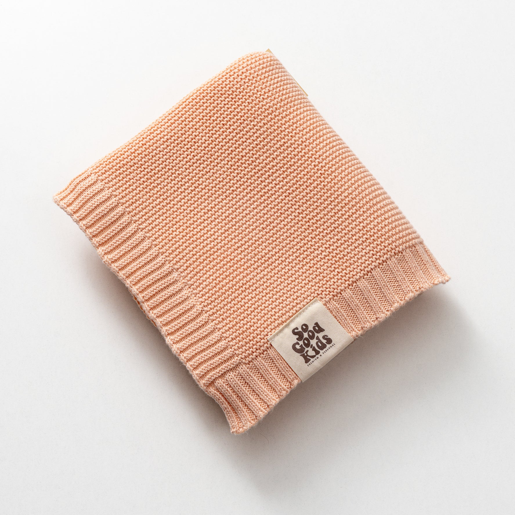 Organic Cotton Knit Baby Blanket