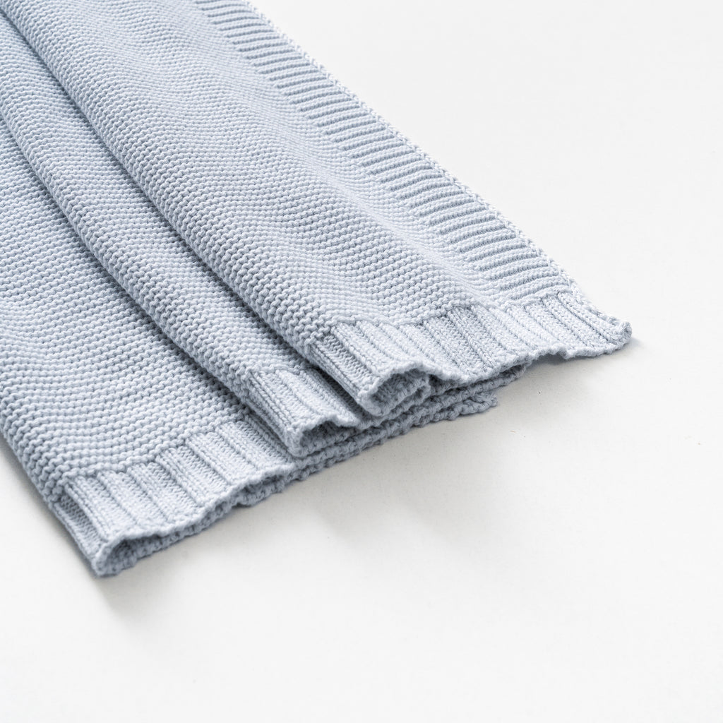 Organic Cotton Knit Baby Blanket