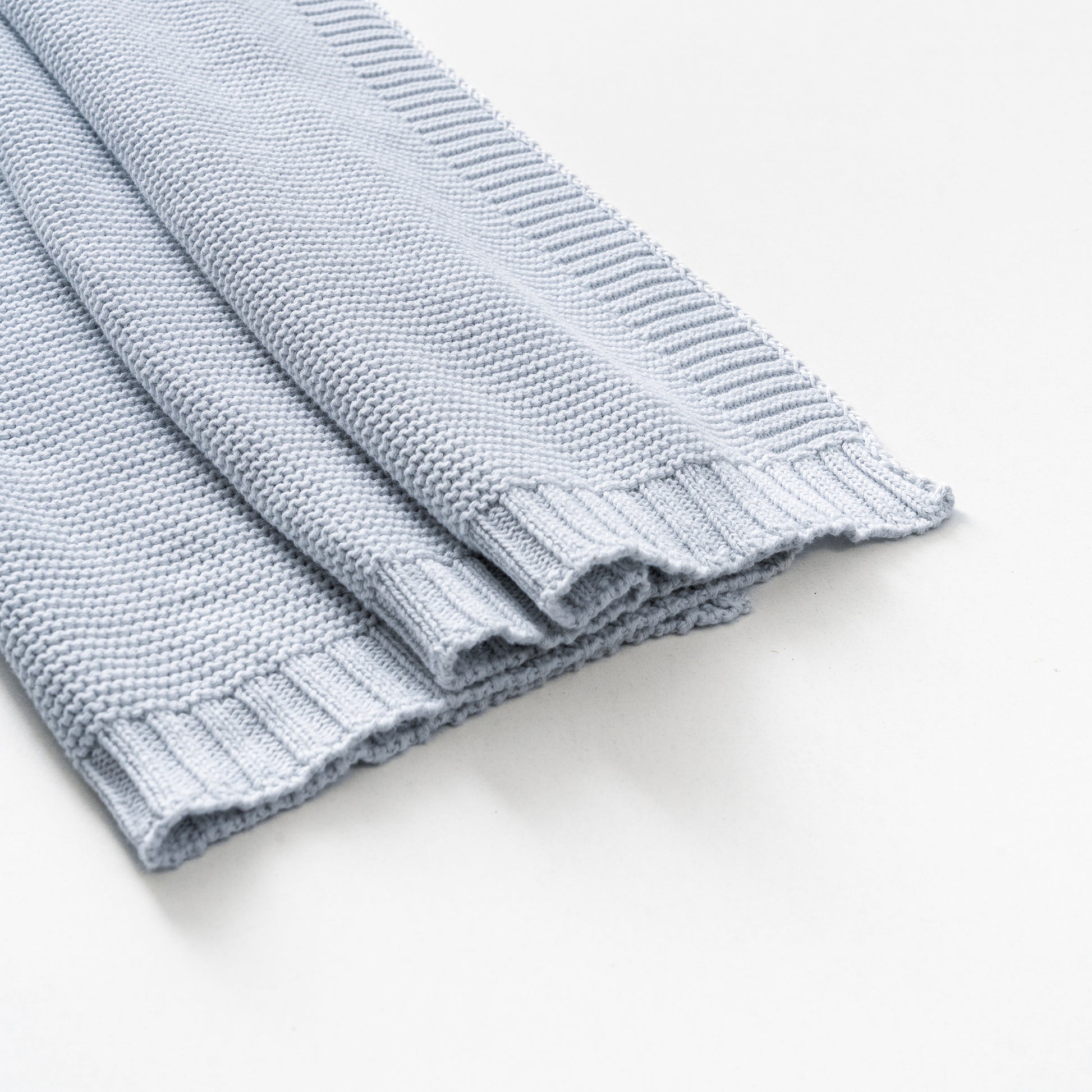 Organic Cotton Knit Baby Blanket