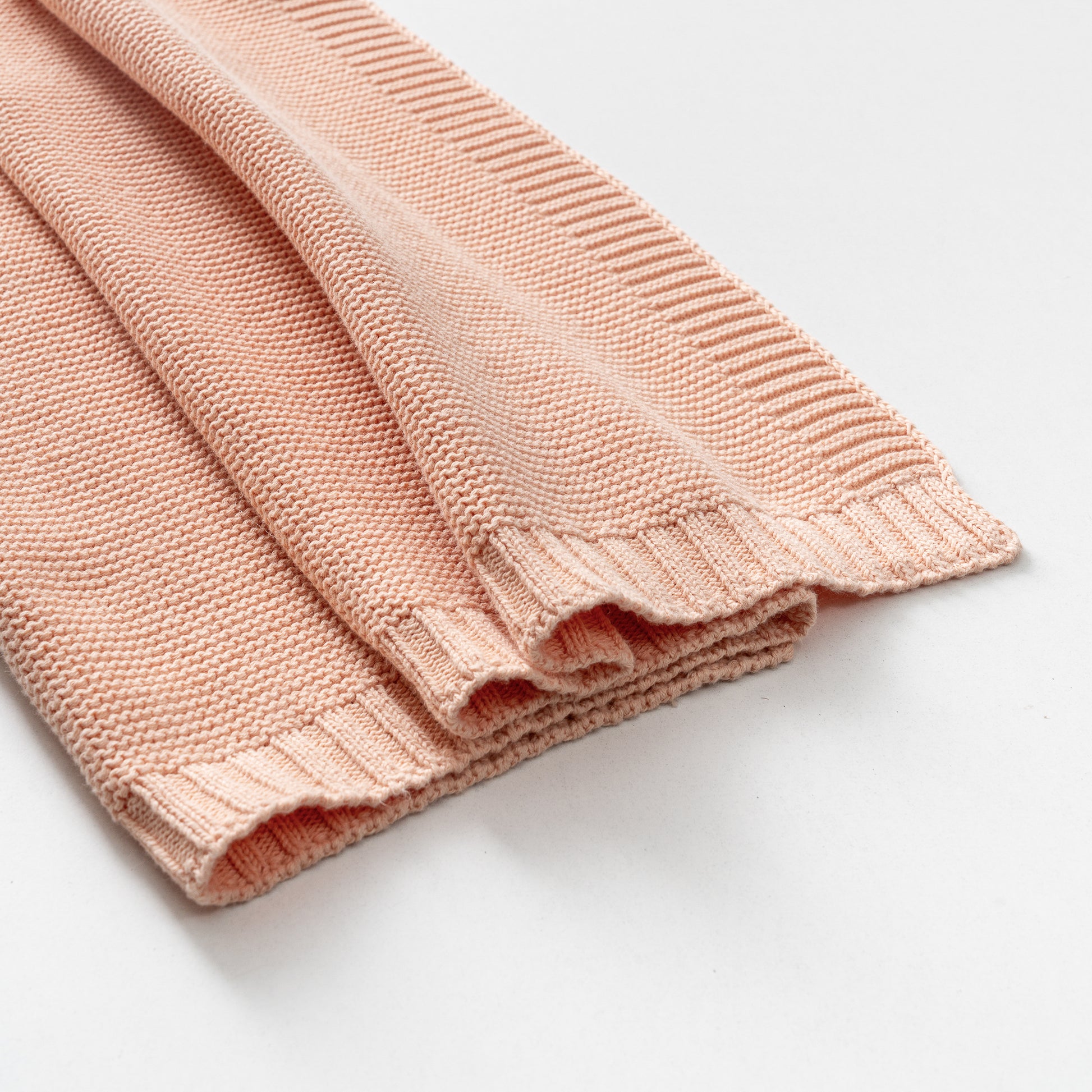 Organic Cotton Knit Baby Blanket